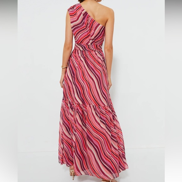 Sunset Stripe Cadiz Dress - Picture 4 of 11